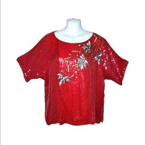 Sequin top
